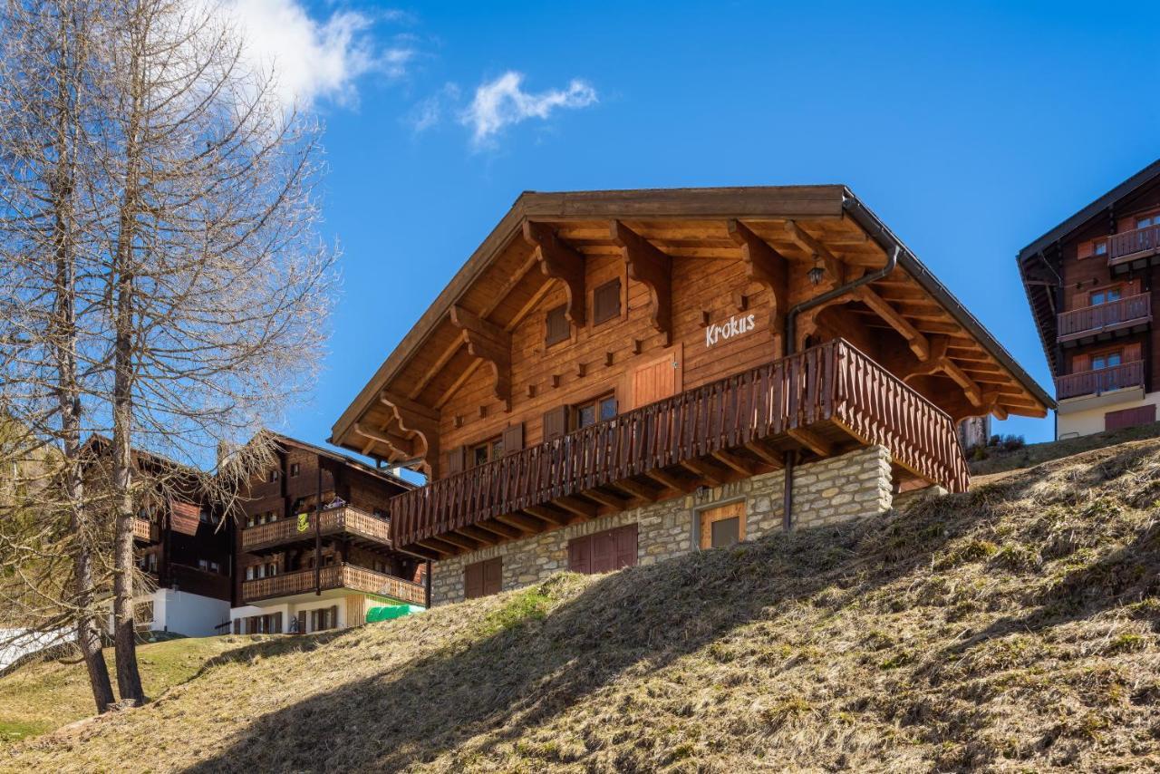Chalet Krokus Riederalp Exterior foto